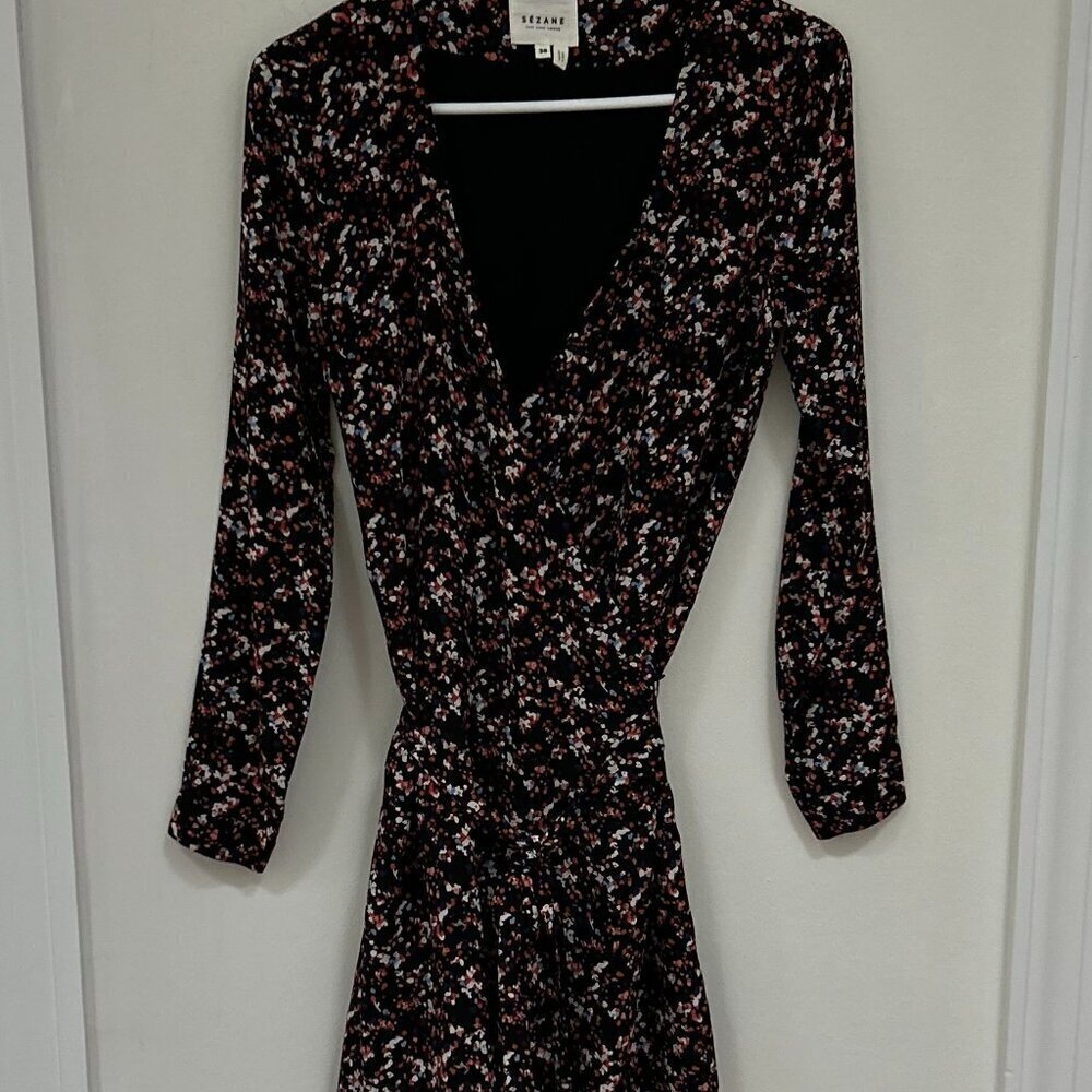 Sézane Multicolor Silk mini dress in Size 38/6